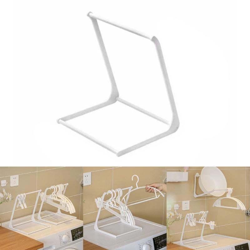 Triangle Clothes Hanger Organizer Drying Rack Storage Rack Holder for Closet Bathroom Kitchen Towel Rack Desktop Hanger