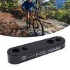 Aluminum Alloy Flat Mount Disc Brake Adapter Black Bike Disc Brake Mount  Bike Brake Accessory