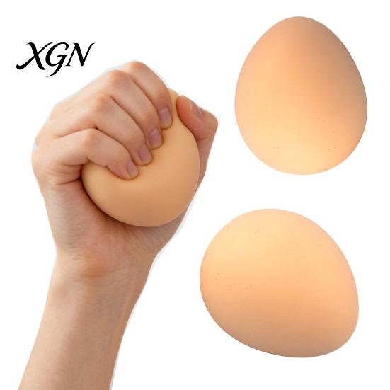 Simulated Egg Fidget Toy 1/3/5Pcs Stress Ball with Mesh Bag Slow Rebound Squeeze Handheld Reliever Anxiety Relief Soft Pinch Sensory Memory
