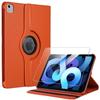 Case + Tempered Glass - BOOLING - iPad Air 4/5 10.9" - 360° Rotating - Multi-Angle - Orange