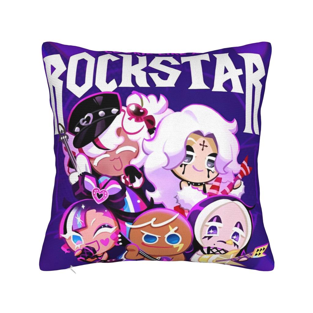 Decorative Pillowcase Cookie Run Kingdom Accessories Home  Throw Pillow Case Cover Square Multi-Size