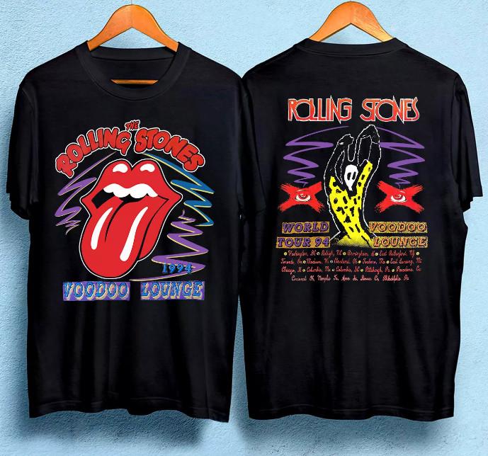 1994 Rolling Stones Voodoo Lounge Tour T-Shirt Unisex T-Shirt S