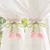 Pearl Chain Tulip Curtain Straps Magnetic Curtain Buckle Fashion Window Ties  Wedding Room