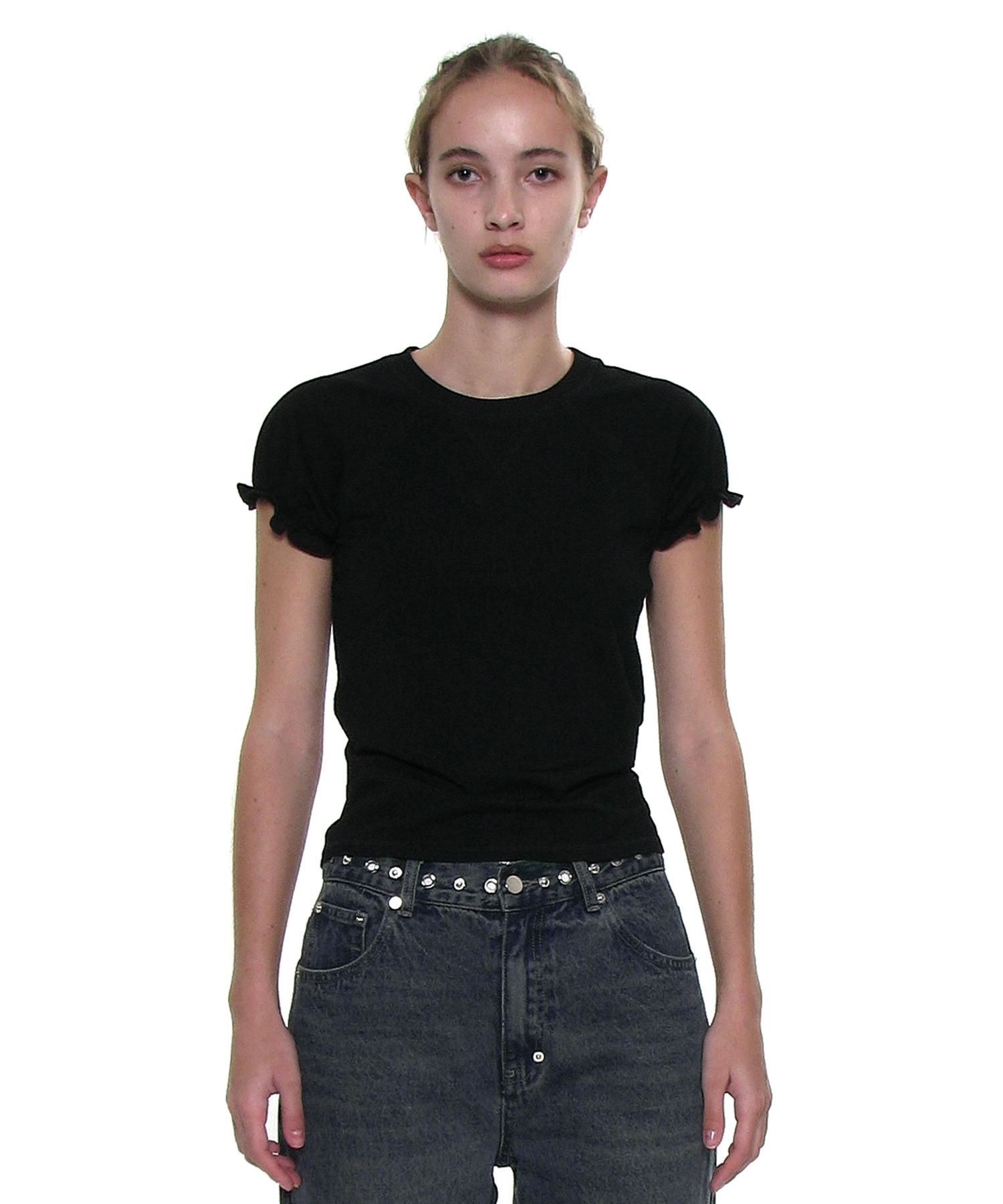 Partimento Woman Raglan Puff Short Sleeve Tee_Black M