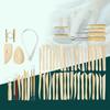 Multifunctional Pottery Tools Pottery Carving Tool Wood Clay Sculpting Tool Wire Clay Cutter Clay Modeling Shaping Tool