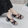 K6357-5 Women's Sports Sandals 2024: Comfortable, Wear-Resistant, Flat Style.