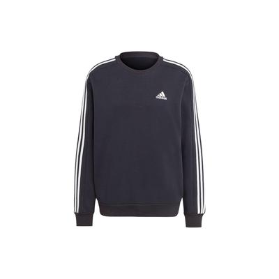 Three-Stripe Colorblock Crew Neck Sweatshirt Men Tops Black IB4027