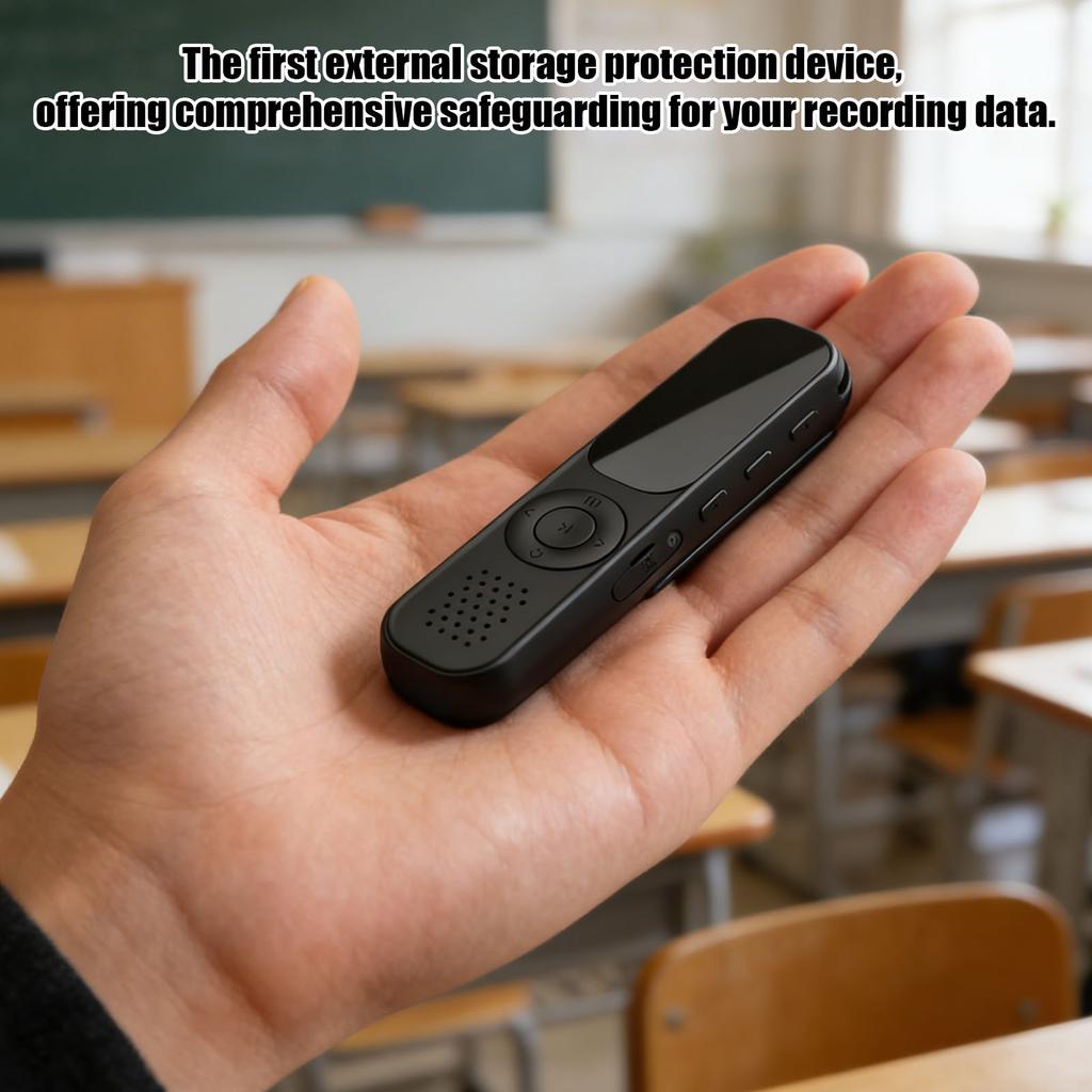 Clip Digital Voice Recorder with Playback Voice Activated Recorder with Noise Reduction for Lectures Meetings and Interviews