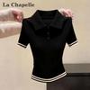 La Chapelle Women's Ice Silk Knit Top