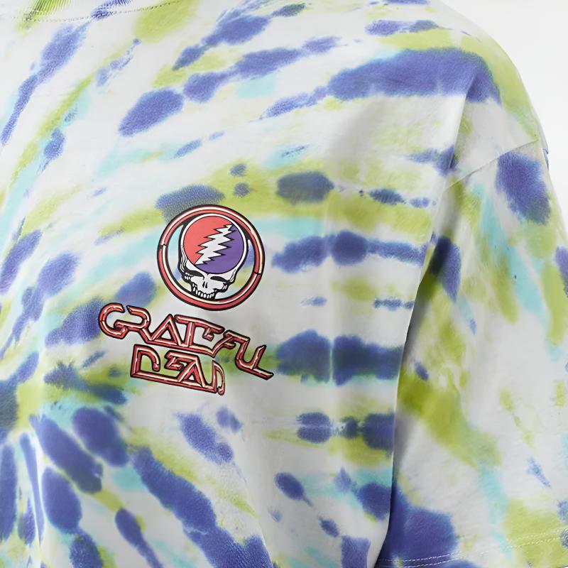 Maglietta Dritta a Motivo Tie-Dye Levis X Grateful Dead Uomo Top Multicolore A1204-0000