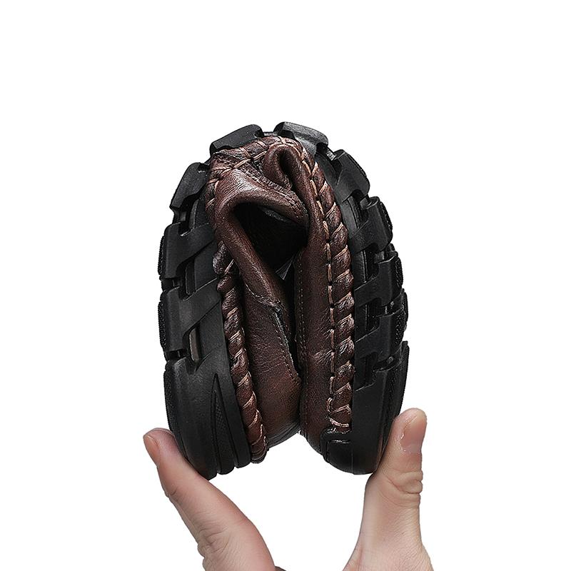 Summer Men's Leather Sandals Casual Shoes Outdoor Sport Sandals