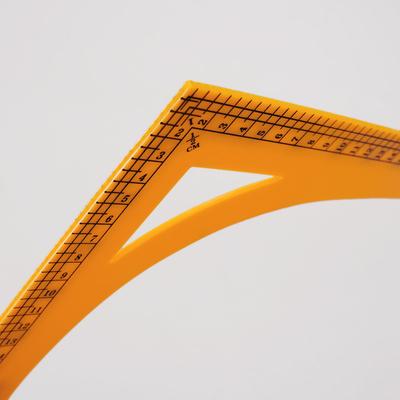 Clothing Large L Sewing Patchwork Multifunctional Ruler Cutting Ruler, Double Scale Inch Cm L-Square Ruler