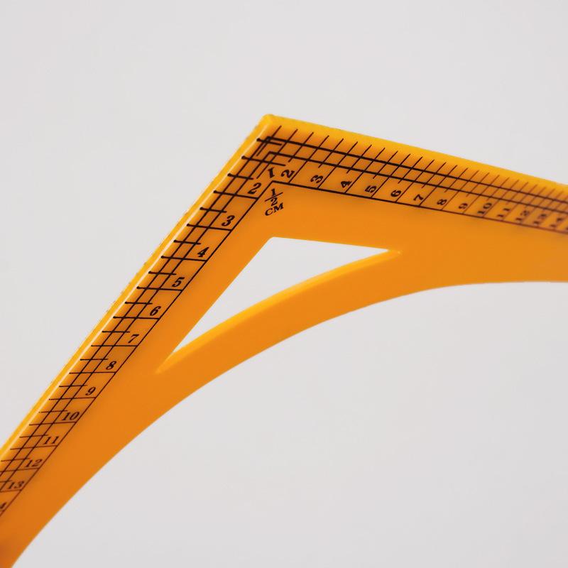 Clothing Large L Sewing Patchwork Multifunctional Ruler Cutting Ruler, Double Scale Inch Cm L-Square Ruler