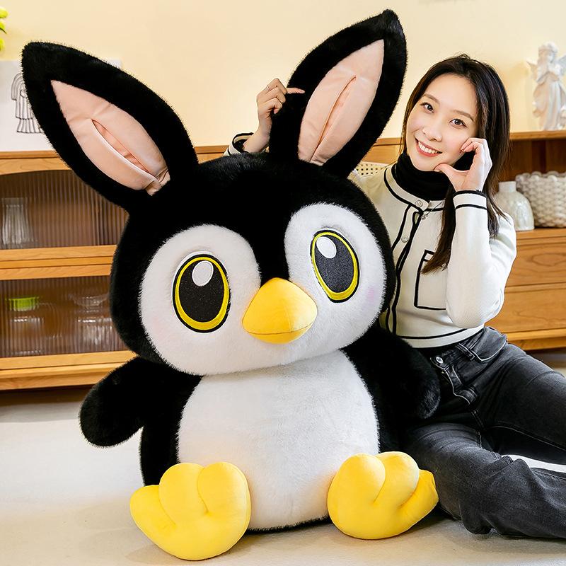 Wake Up Penguin Doll Doll Girl Cute Little Penguin Plush Doll Birthday Gift