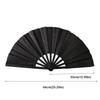 Handige Performance Danswaaier 33cm Kung Fu Waaiers Draagbare Glanzende Vouwwaaier Cadeau