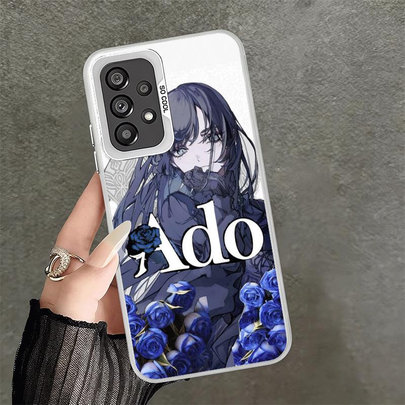 

Ado Cartoon K-Kyogen X Uta Soft Phone Case for Samsung A17 A16 A15 A14 A13 A57 A56 A55 A54 A53 A37 A36 A35 A34 A33 A26 A25 A24 A Samsung A24