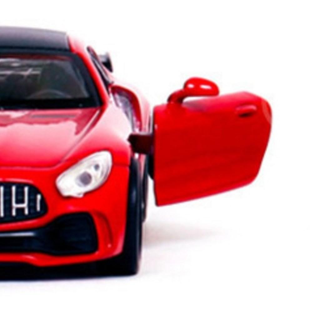 Welly 12cm Mercedes-AMG GTR Diecast Model Car, Gold