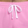 Nike Swim Logo Comfortable Mid Waist Drawstring Casual Beach Shorts Men Shorts Pink White FZ6259-675