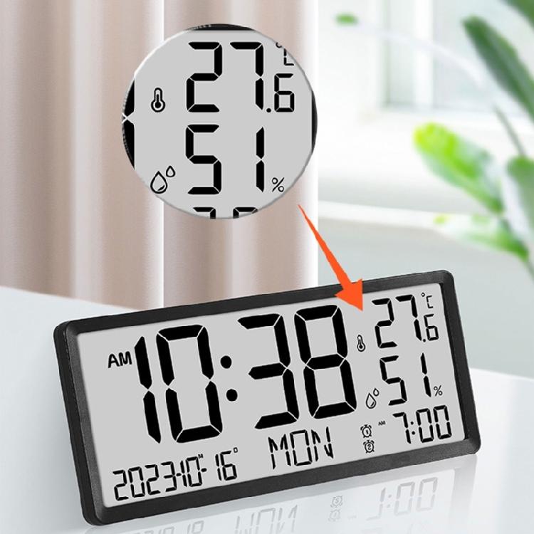 Versatile Digital Clock Battery Powered Wall Clock Electronic Desktop Clocks