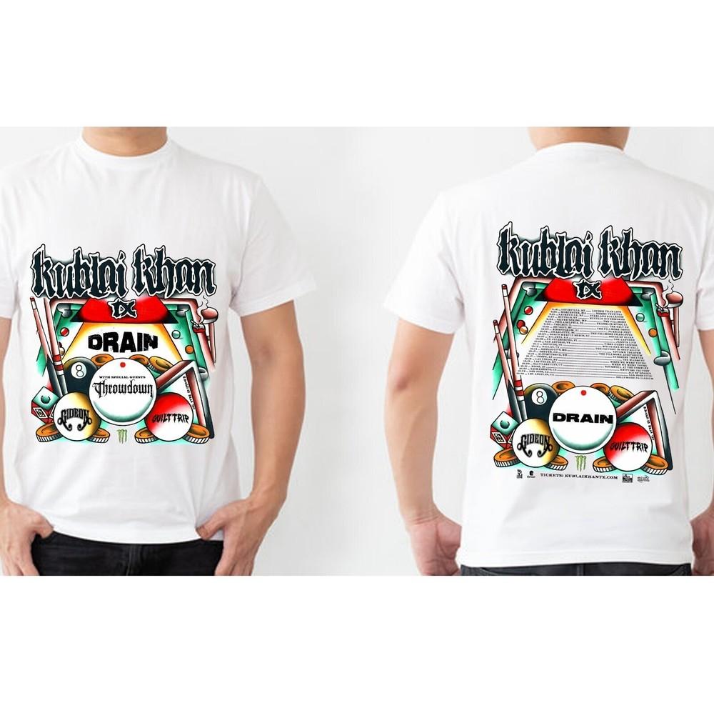 

Kublai Khan TX Announce Fall 2025 US Tour T-Shirt, Gift for Fan Music. L