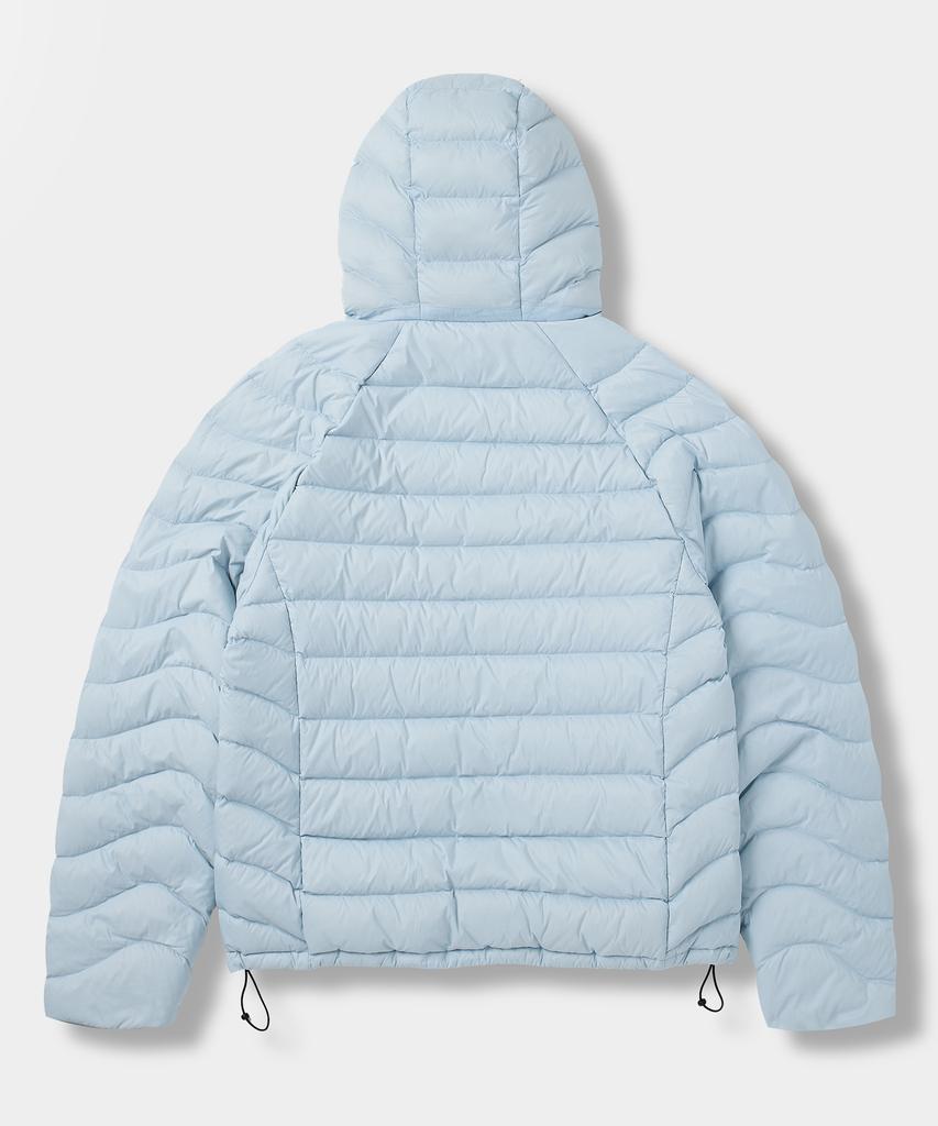 Dimitri Black Vlad Light Shell Lightweight Down Jacket_Hooded Sky Blue