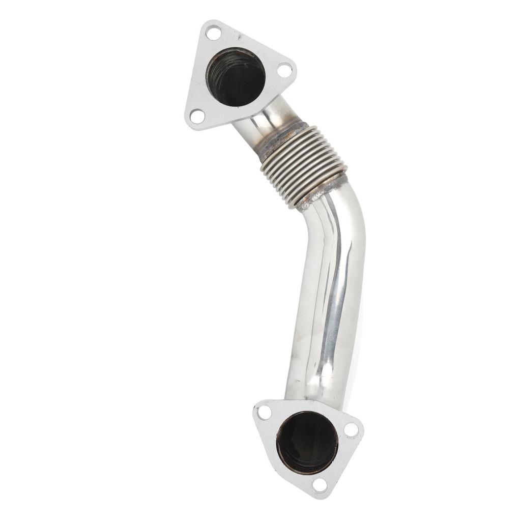Exhaust Pipe Passenger Side Up Pipe Stainless Steel Replacement for Duramax LB7 6.6L
