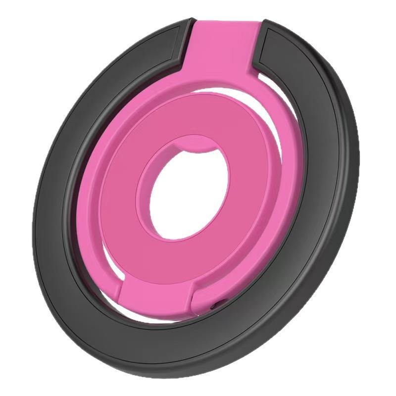 Universal Foldable Phone Ring Holder Strong Magnetic Grip Cute Pastel Shades for Travel Gift