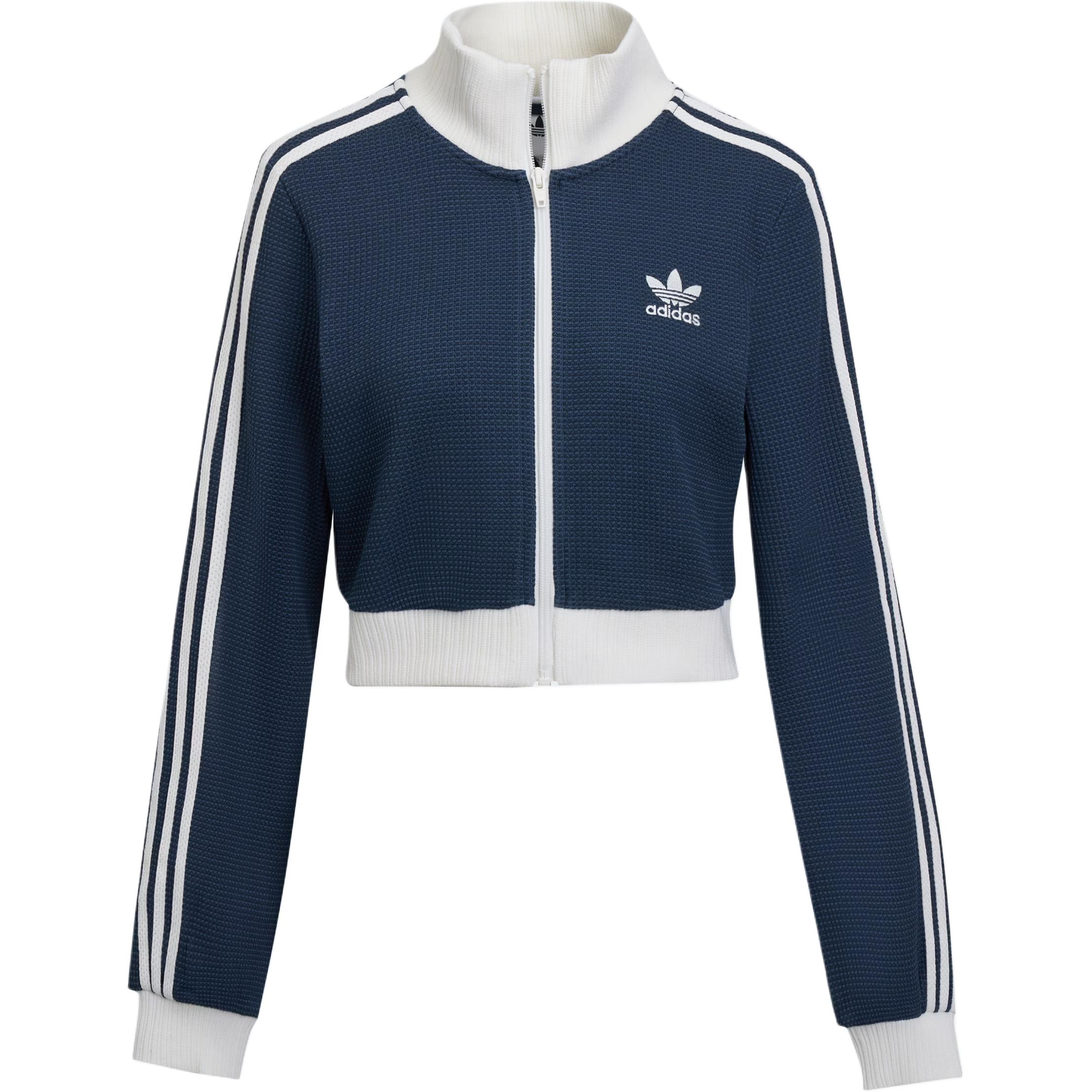 

Adidas Originals Track Top Crop Vintage Logo Slim Fit Long Sleeve Jacket Women Jacket KC2646 XL