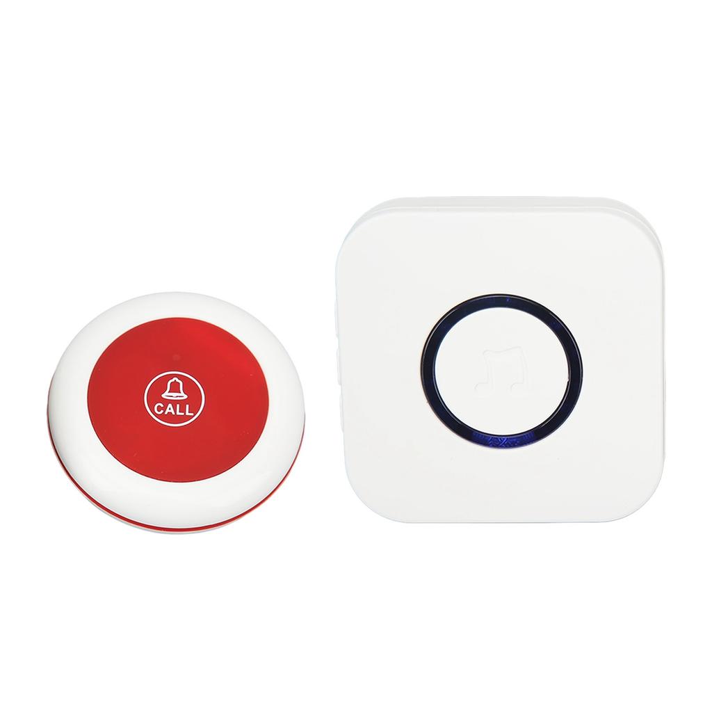Wireless Caregiver Pager with Receiver Nurse Calling Alert System for Home Elderly Patient Disabled