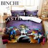 Astroneer Bedding Set Single Twin Full Queen King Size Bed Set Aldult Boys Bedroom Duvetcover Sets 3D Print Game Bed Sheet Set
