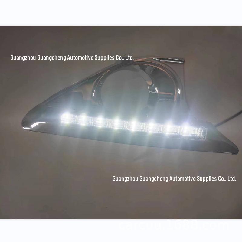Compatible Daytime Running Lights & Turn Signal for 2011-2013 Toyota Camry - White & Amber
