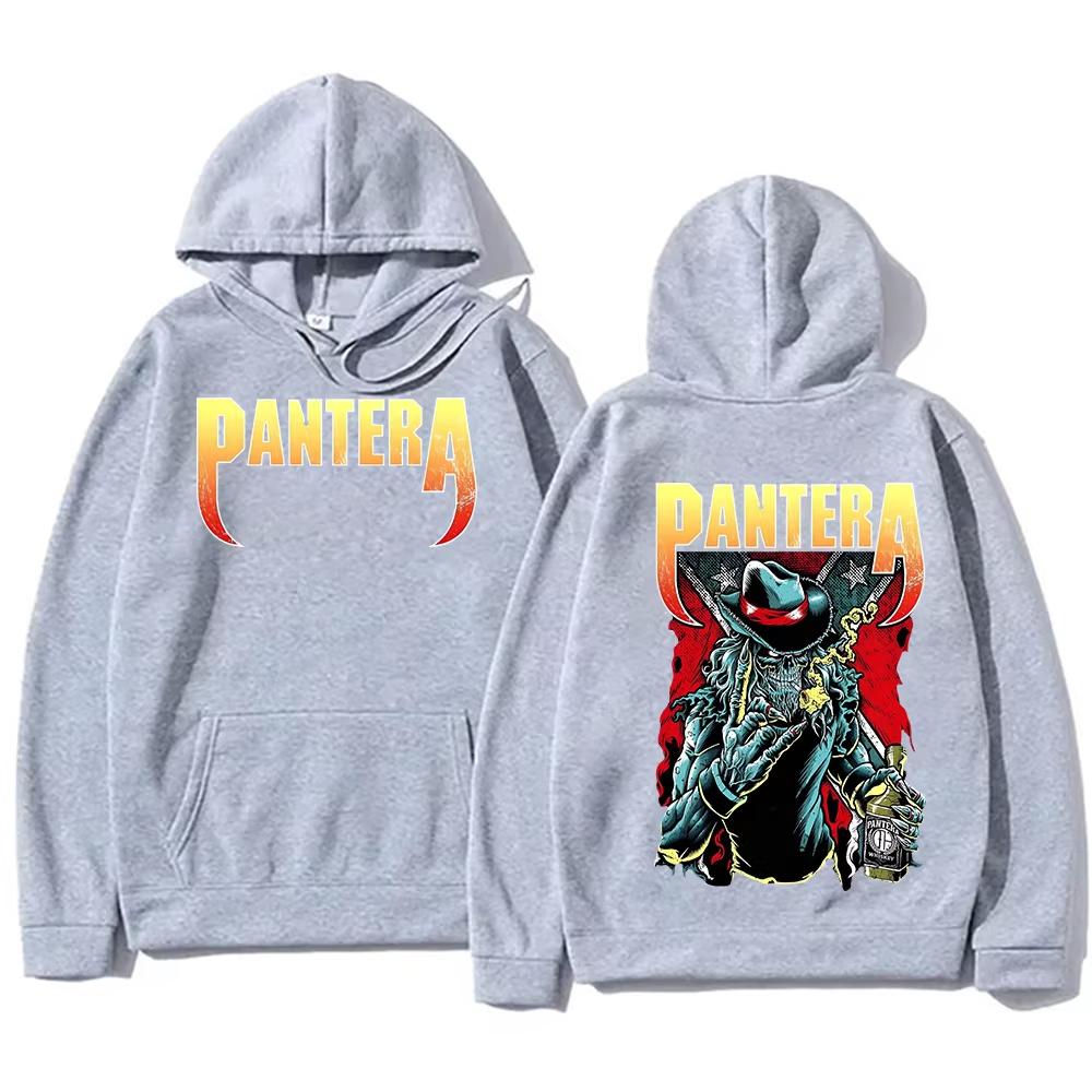 Band Pantera Hoodie Men Women Clothes Pullover Streetwear Casual Fleece Oversized High Street Funko Pop Graphic Print Top Unisex