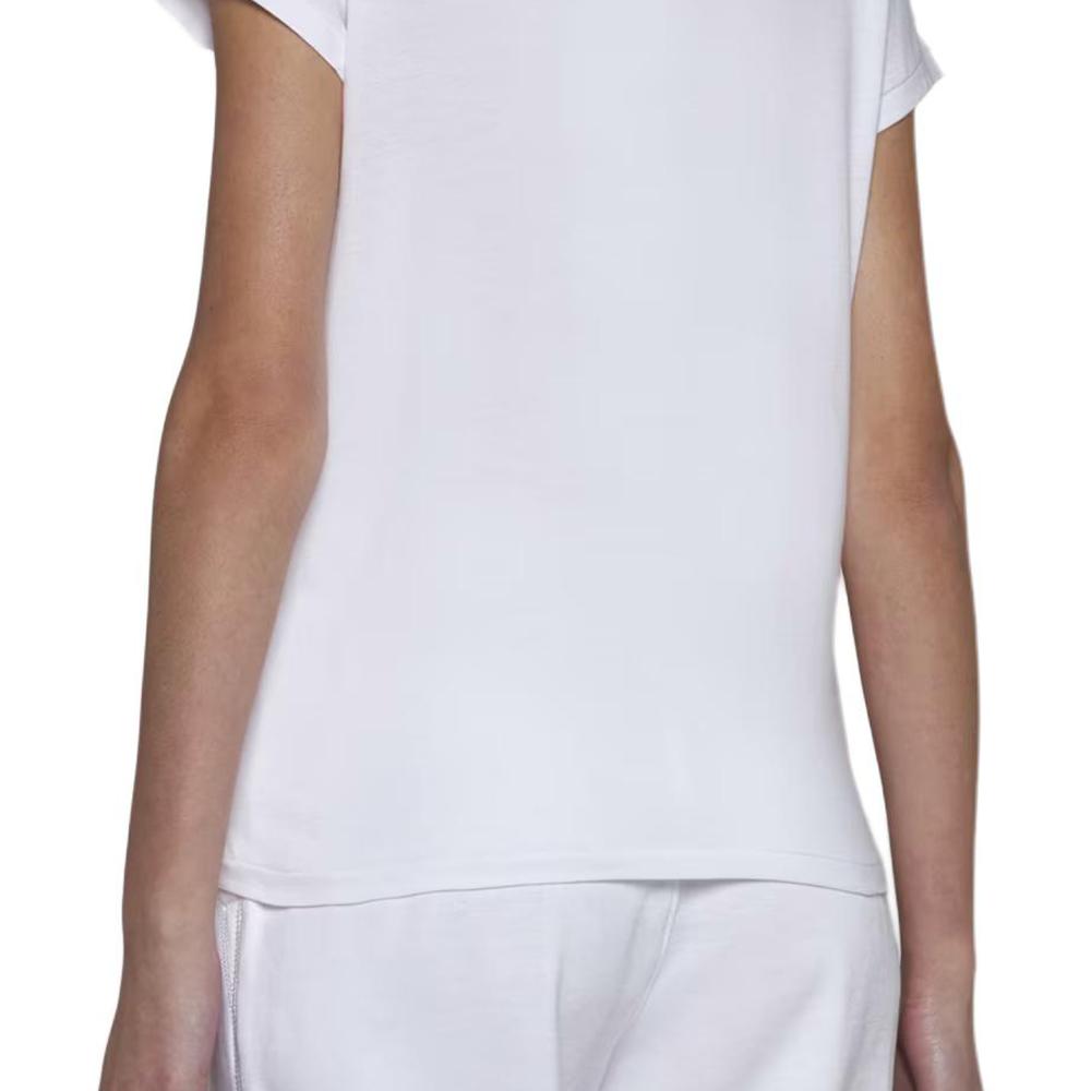 Polo Ralph Lauren T-Shirt SS23 Round Neck Pullover Solid Color Short Sleeve Women Tops White 313827451-001