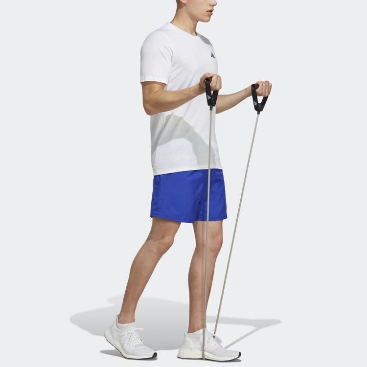 adidas Train Essentials Feelready Tee White/Black Men Streetwear IC7440