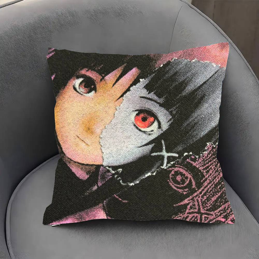 Serial Experiments Lain Anime Pillow Case Sofa Cushion Cover Room Home Decoration