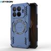 KEYSION Hollow Heat Dissipation Case for Xiaomi 15T Pro 5G Silicone+PC Magnetic Cooling Shockproof Phone Cover for Xiaomi 15T
