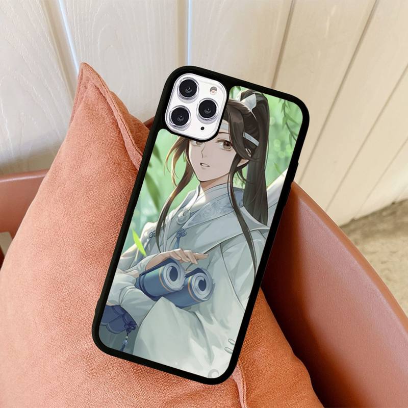 Anime Grandmaster Mo Dao Zu Shi Phone Case Silicone PC+TPU Case for iPhone 11 12 13 Pro Max 8 7 6 Plus X SE XR Hard Fundas