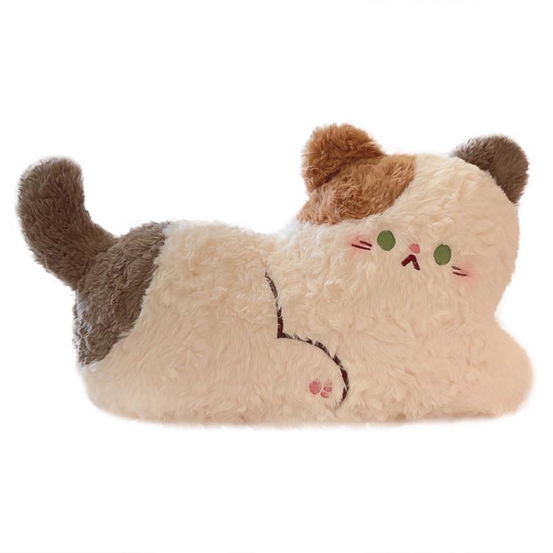 

Calico Cat Plush Toy With Pp Cotton Filling For Soft Sleep Pillow Kids Gift Lying