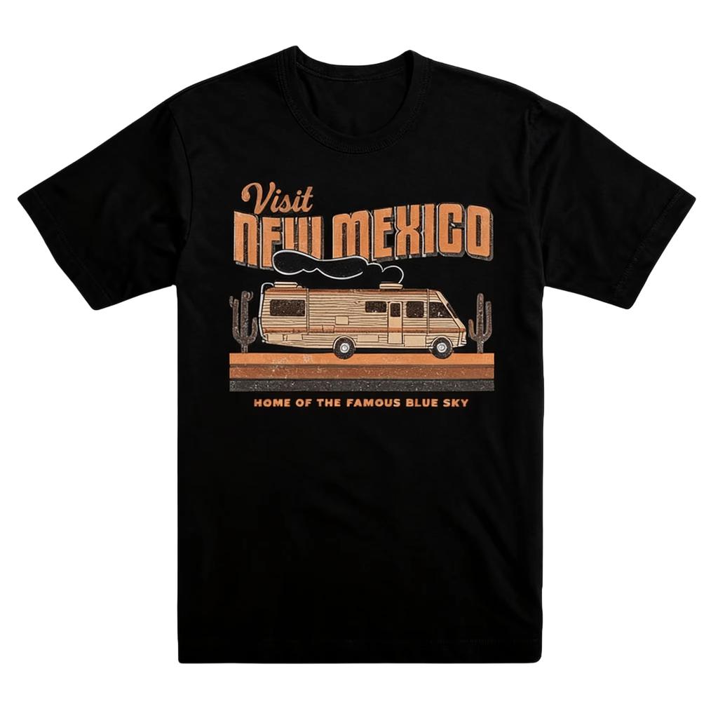 Breaking Bad New Mexico Printed Casual Fashion Summer Tshirt Men and Women Loose Oversized Retro Cotton Tshirt Street Wear