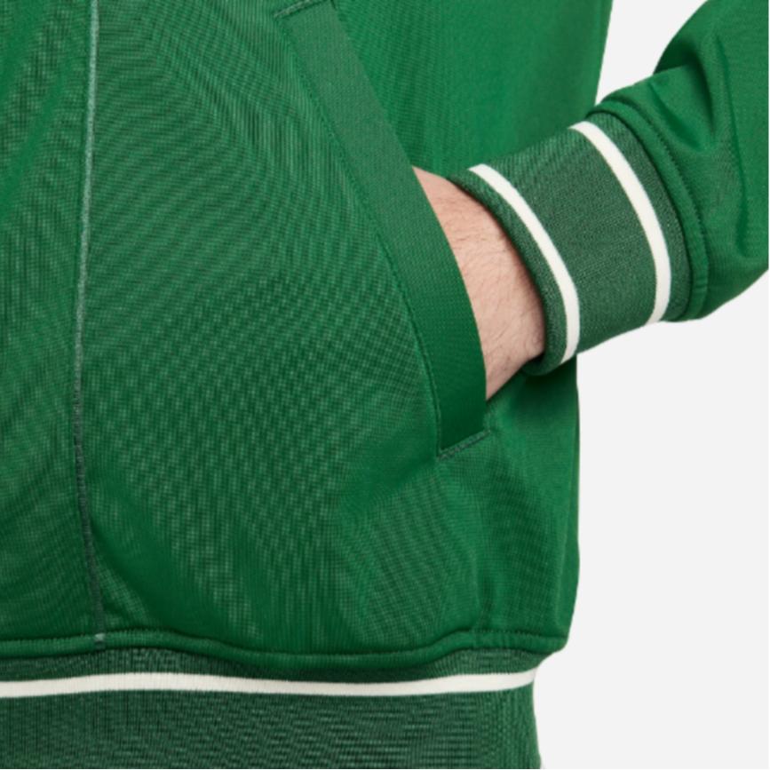 Nike Color Block Stand Collar Zip Casual Jacket Men jackets Green DC2566-341
