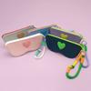 Waterproof Silicone Glasses Case Dustproof Storage Bag Fashion Sunglasses Pouch  for Girls