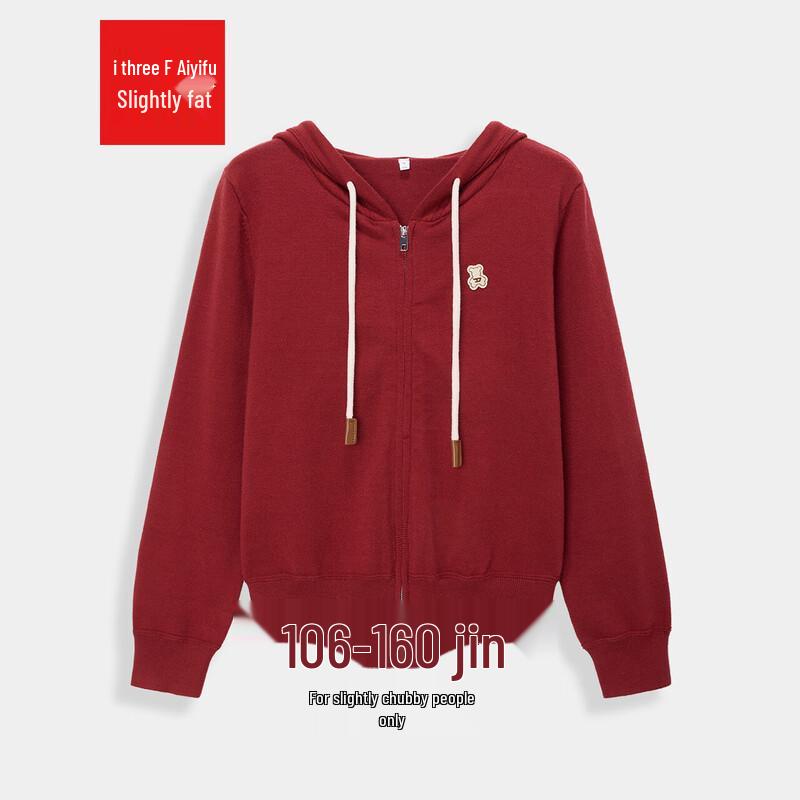 

IEF Women s Plus Size Casual Knit Hoodie M