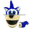 Motorcycle Plush Helmet Cover - Three-Eye Elk, Pumpkin, Rabbit Balaclava
