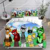 Nieuwe 3D Print Game S-Sprunki Beddengoed Sets Beddekking Dekbed Dekbedovertrek Kussensloop Kinderen Volwassenen Slaapkamer Decoratie