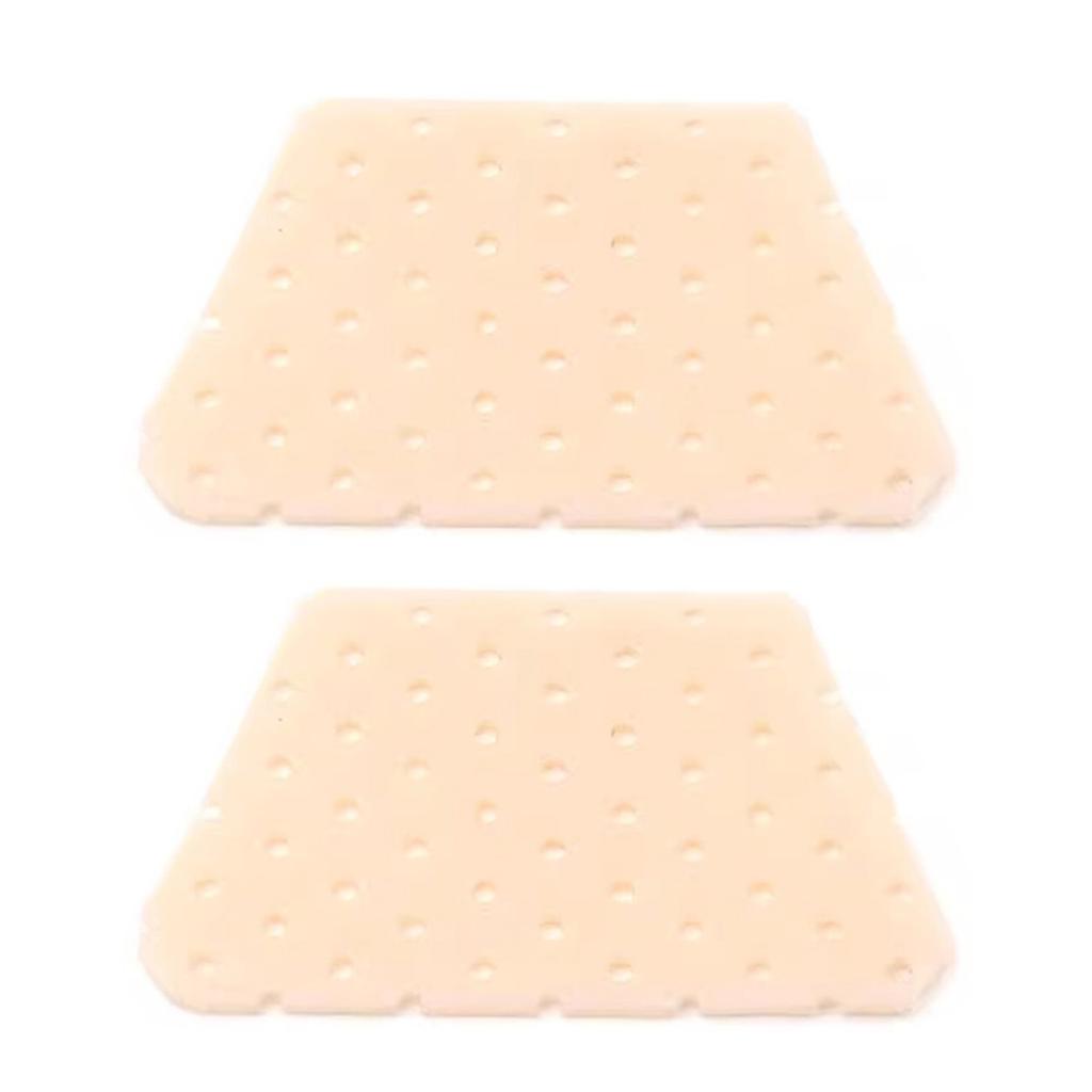 1/2Pcs Thermoplastic Nasal Splints Trapezoid Nose Brace External Nasal Support for Fracture Rhinoplasty Surgery ENT Immobilization