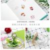 6Pcslot Korean Waterproof Cartoon Cute Transparent Diy Decoration Stickers Hand Account Stickers Kawaii Plastic Cup Stickers