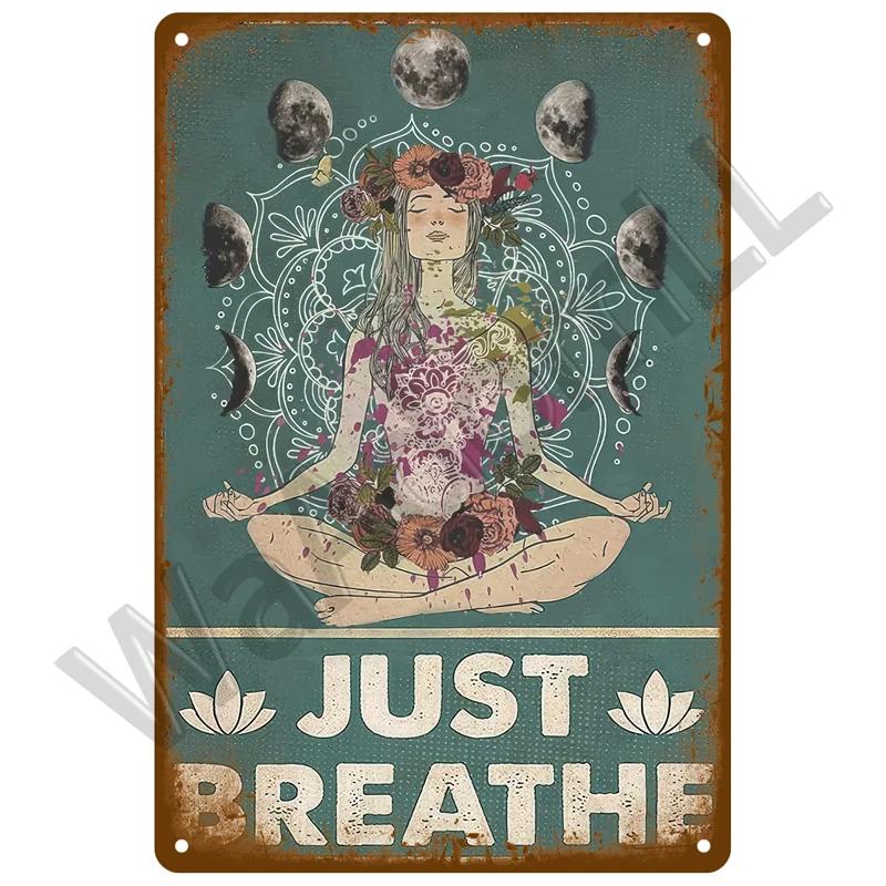Vintage Flowers For Garden Decorations Retro Metal Sign Home Wall Art Mural Tin Sign Room Decor Plaque Plate Gift Farm Painting