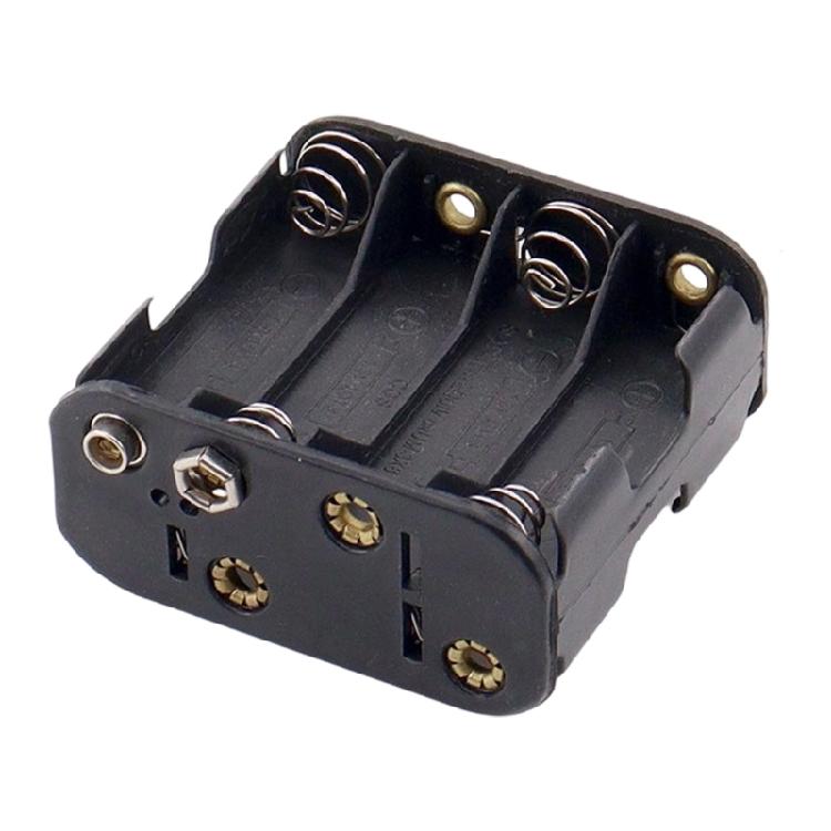 Shockproof 2/3/4/6/8 Slot LR06 Battery Holder Lightweight 2/3/4/6/8 Slots Container Battery Holder For Camping Equipment