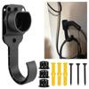 Gun Head Socket For Type 2 Connector EU Plug EV Charger Cable Holder For Electric Car Charging Wall Mount Bracket Car Accessories