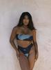 2024 Trendy Sheer Non-See-Through Tie-Up Bikini: Tan Line Free, Breathable Swimwear for Women